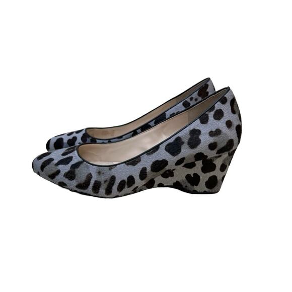 Cole Haan The-Go-To Wedges - Grey Hair Calf Women’s Size 8 - Picture 2 of 12